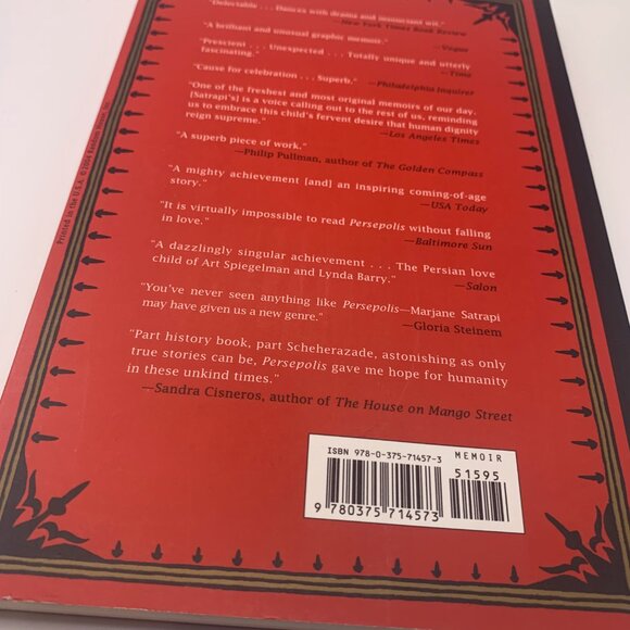 Persepolis The Story of A Childhood Hardback Book SELLING AS SINGLE BOOK - Picture 3 of 3